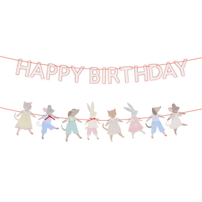 Meri Meri guirlande, Dyrevenner – 1,8 m