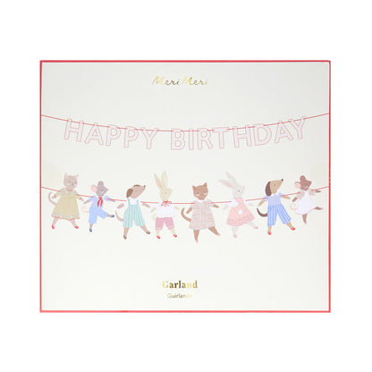 Meri Meri guirlande, Dyrevenner – 1,8 m