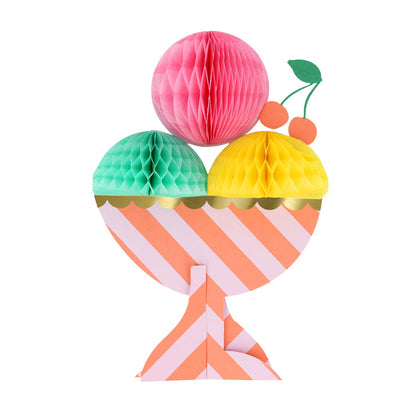 Meri Meri bursdagskort, Ice cream sunday honeycomb