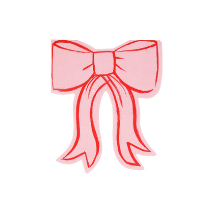 Meri Meri servietter, Sløyfe - 16 stk.