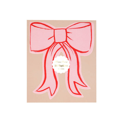 Meri Meri servietter, Sløyfe - 16 stk.