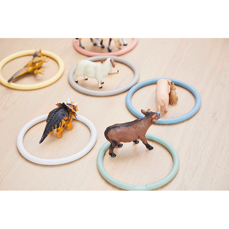 Gonge aktivitetsringer, 6 stk - Nordic