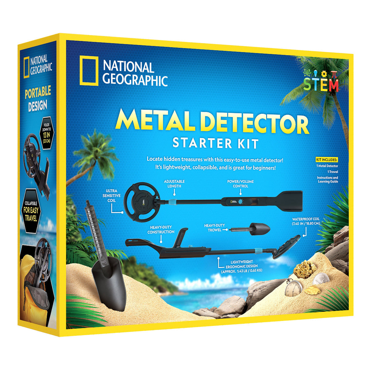National Geographic, metaldetektor startsett