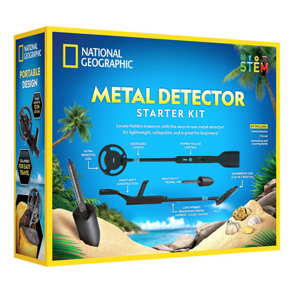 National Geographic, metaldetektor startsett