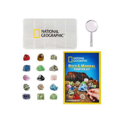 National Geographic, Startsett for steiner og mineraler