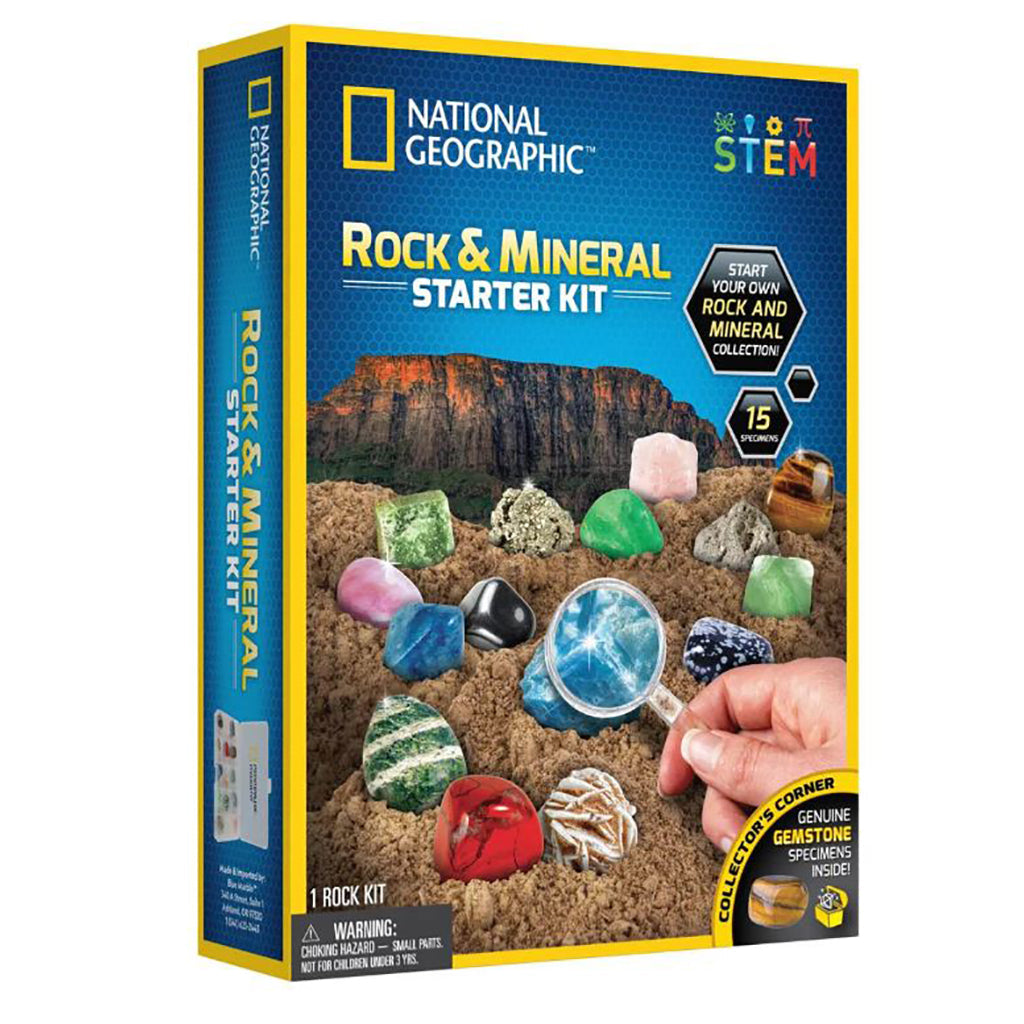 National Geographic, Startsett for steiner og mineraler