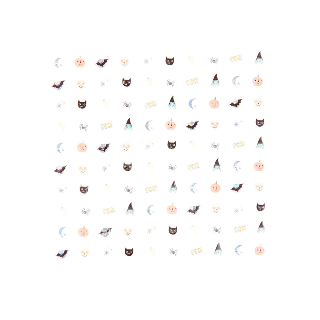 Meri Meri negleklistremerker, Halloween - 200 stk.