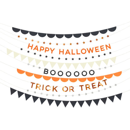Meri Meri guirlande, Halloween garlands, 10 stk - 1.8 meter