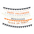 Meri Meri guirlande, Halloween garlands, 10 stk - 1.8 meter