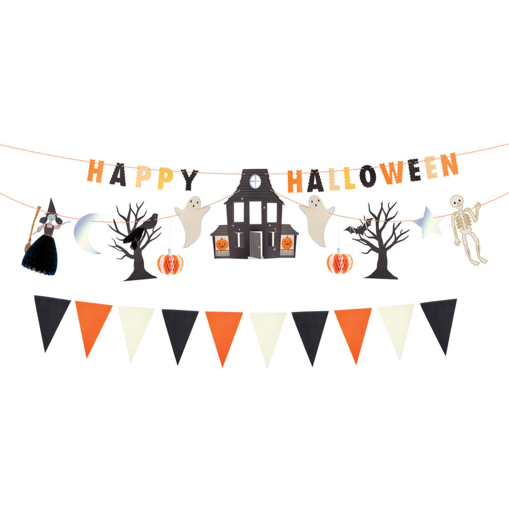 Meri Meri guirlande, Happy Halloween - 2.4 meter 