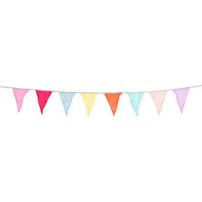 Meri Meri guirlande i organza, Pastell Rainbow