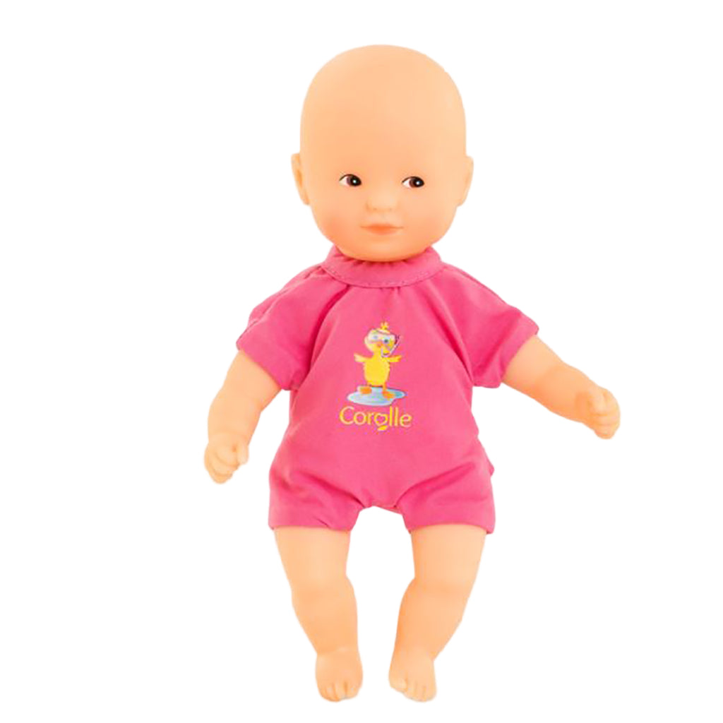 Corolle mini badedukke 20 cm, Pink