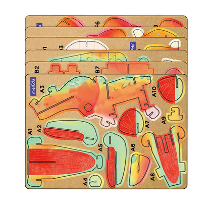 mierEdu - 3D puslespill med lyd - Tyrannosaurus Rex