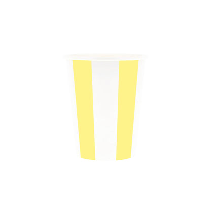 Meri Meri papkrus, Beach Striped – 8 stk.