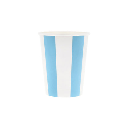 Meri Meri papkrus, Beach Striped – 8 stk.