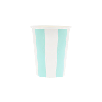 Meri Meri papkrus, Beach Striped – 8 stk.
