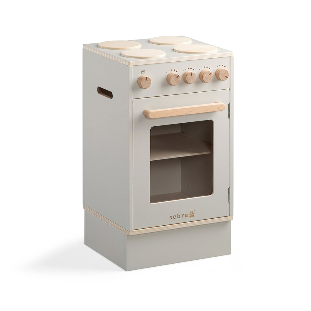 Sebra Kitchen komfyr i tre, Beige,