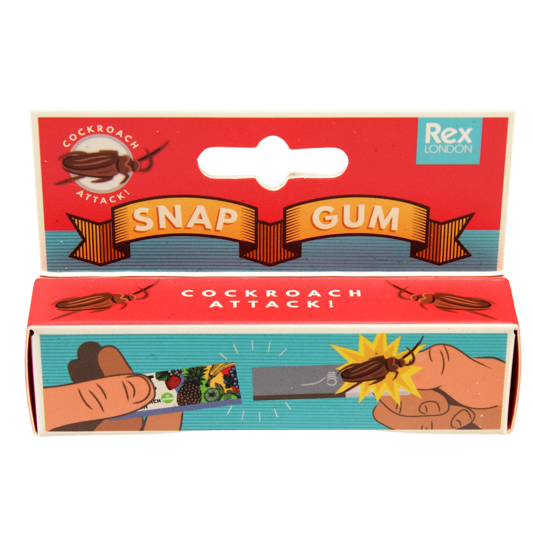 Rex London, Snap Gum trick til sjov joke