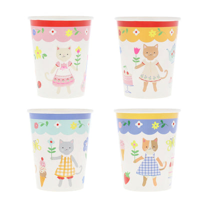 Meri Meri papkrus, Kitten Club - 8 stk.
