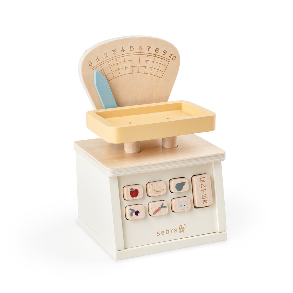 Sebra Kjøpmannsvekt i tre