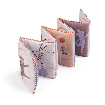 Sebra stoffbok, Teeny Toes