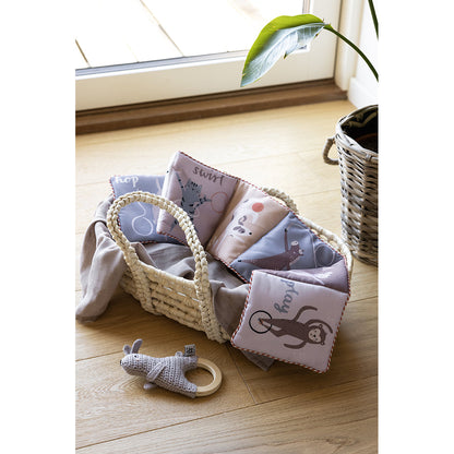 Sebra stoffbok, Teeny Toes