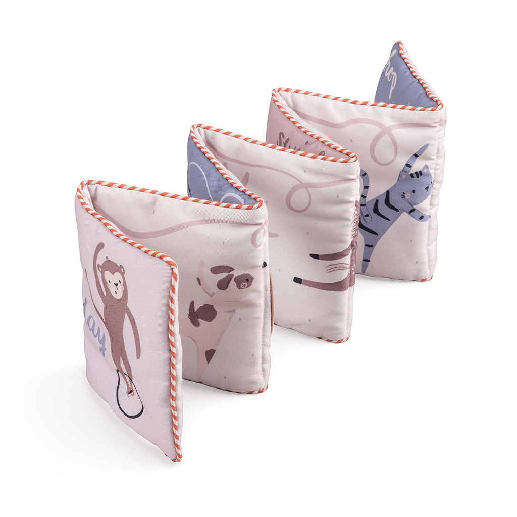 Sebra stoffbok, Teeny Toes