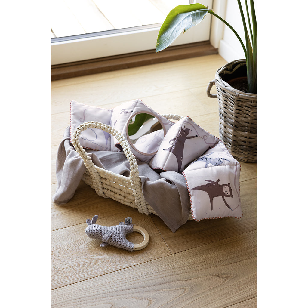 Sebra stoffbok, Teeny Toes