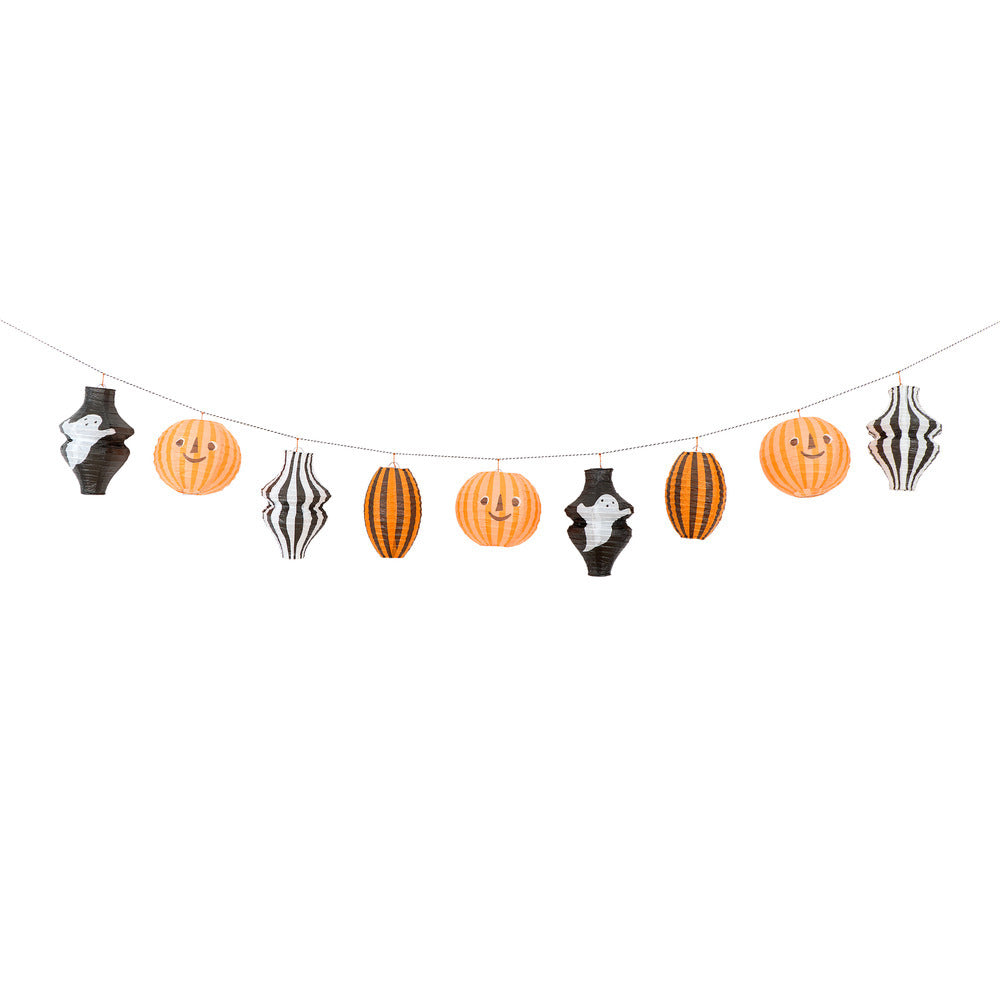Meri Meri Halloween-girlander med lanterner, 1,8 m
