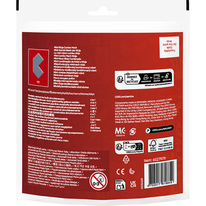 LEGO® Animal Crossing, Rekrutteringposer - Kombi-ninjamech - Minimodell