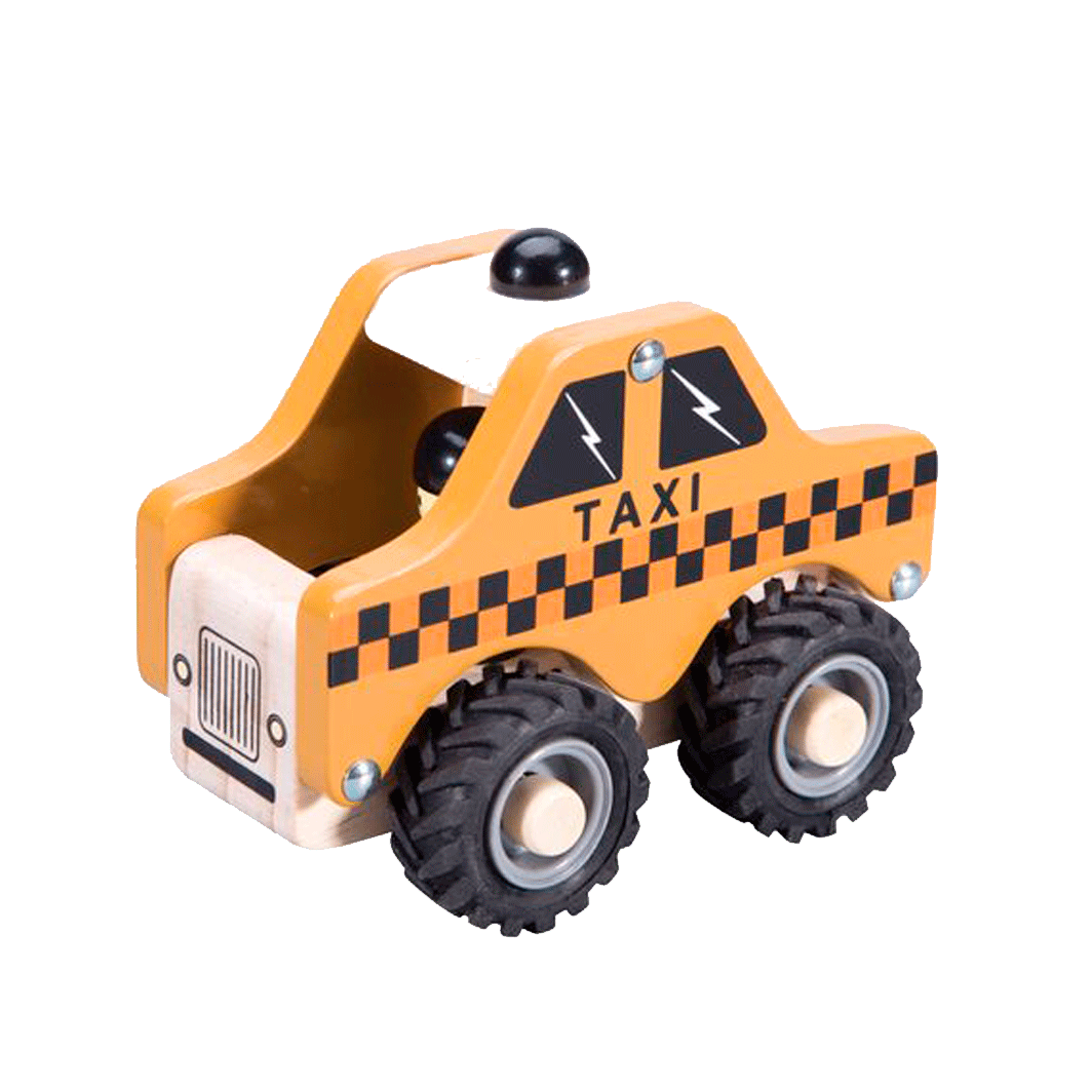 Magni Taxi i tre med gummihjul
