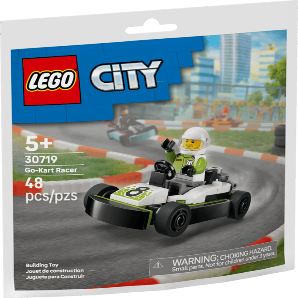 LEGO® City, rekrutteringsposer – gokartfører