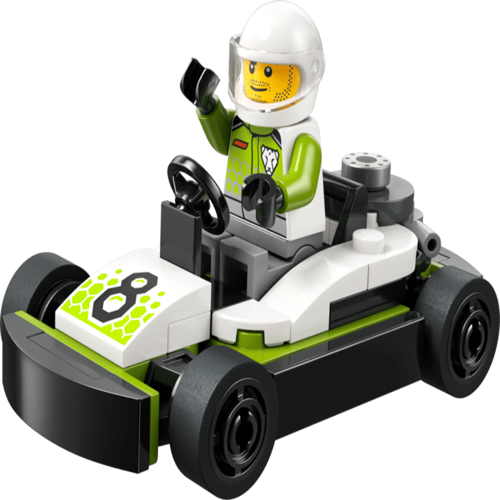 LEGO® City, rekrutteringsposer – gokartfører