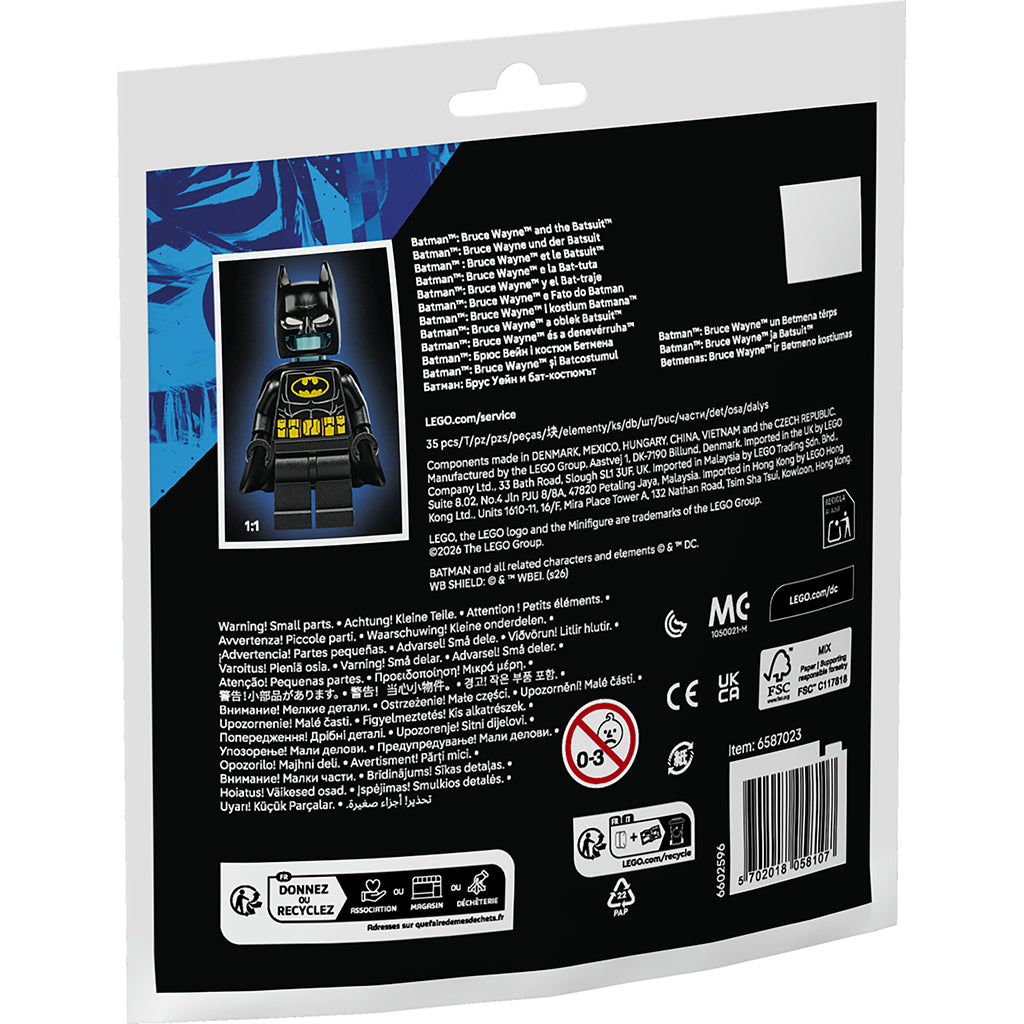 LEGO® Batman™ Bruce Wayne™ og batdrakten