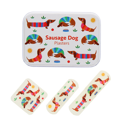 Rex London plaster, 30 stk. Sunny Sausage Dog