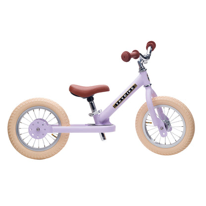 Trybike løbecykel, Vintage purple m. retro look