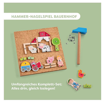 Haba Hammermosaikk med spiker, Bondegård