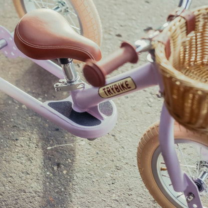 Trybike trehjulet løbecykel, vintage purple m. retro look