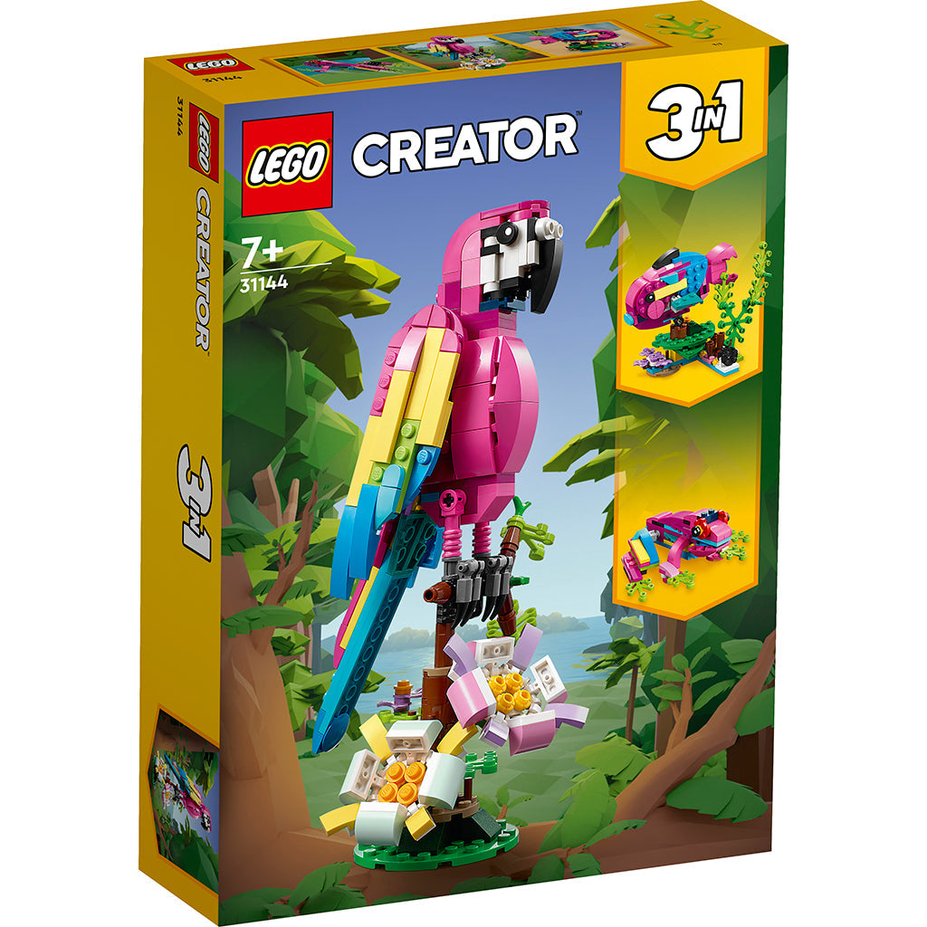LEGO® Creator 3IN1, Eksotisk rosa papegøye