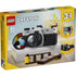 LEGO Creator 3-i-1 Retro-kamera med tilbehør på hvid baggrund