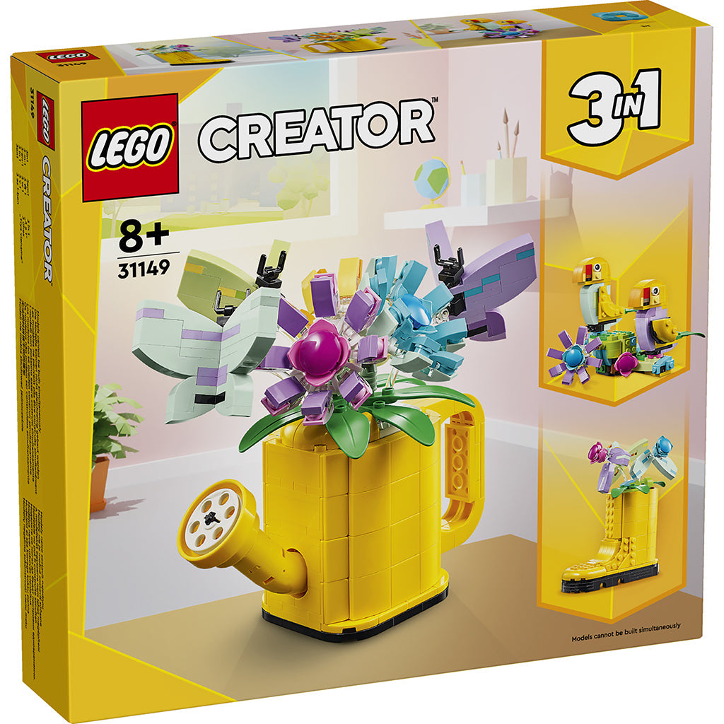 LEGO® Creator 3-i-1, Blomster i vannkanne