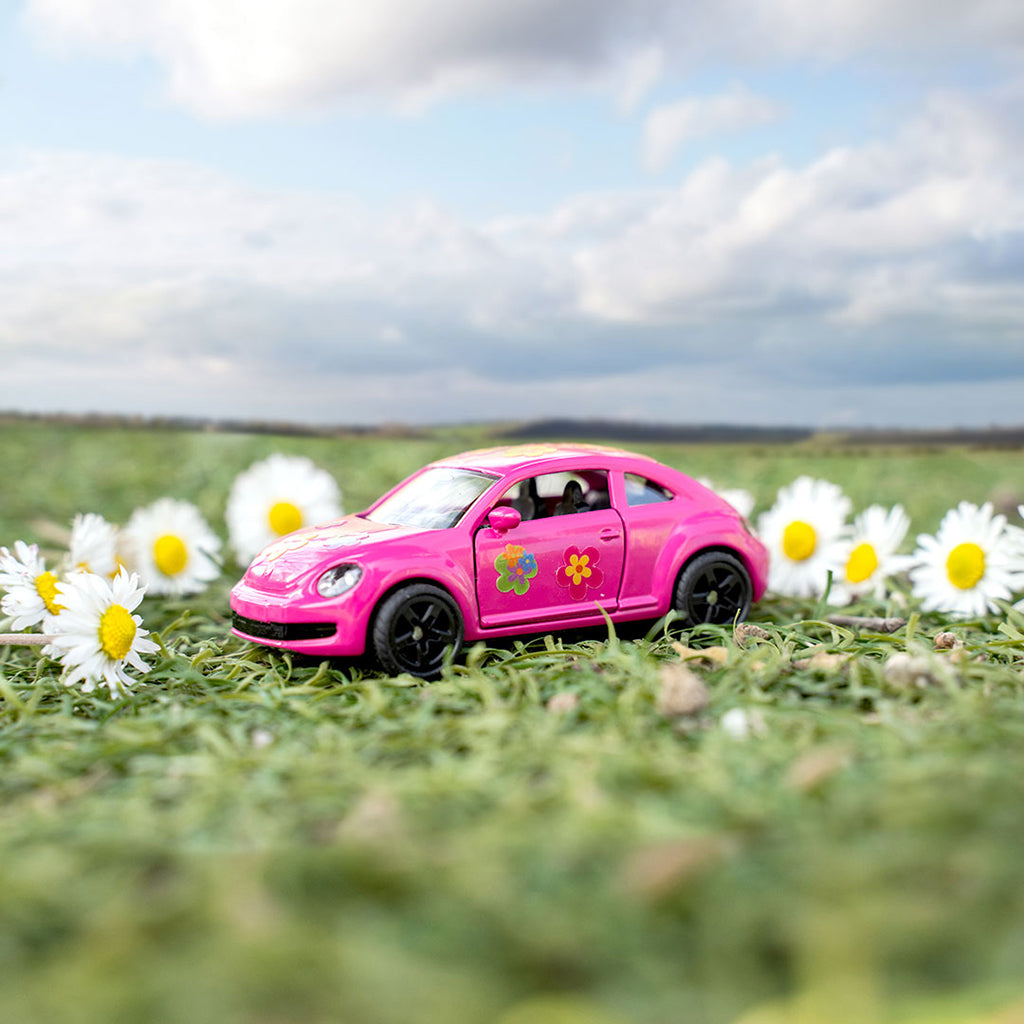 Siku Lekebil, VW The Beetle, Rosa - 7.8 x 3.6 cm