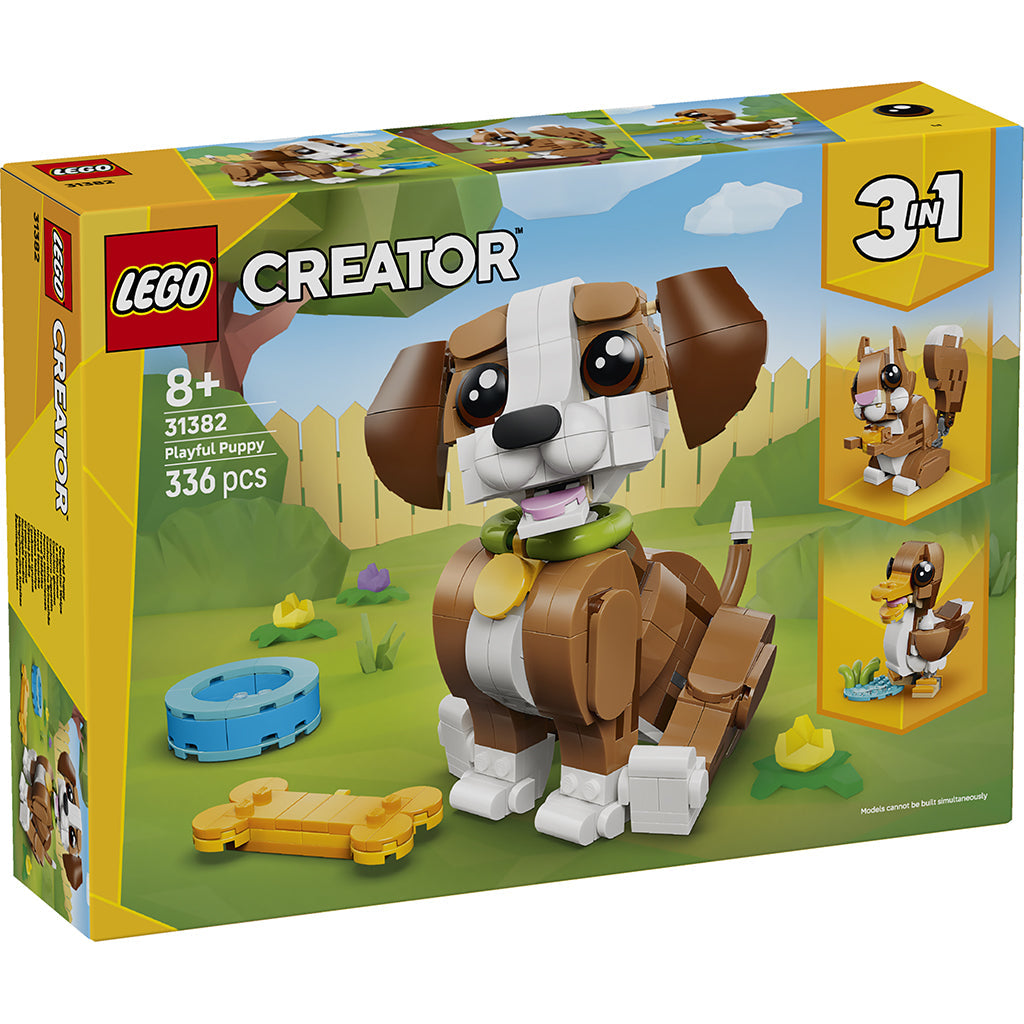 LEGO Creator 3-i-1 hundehvalp byggeæskebillede