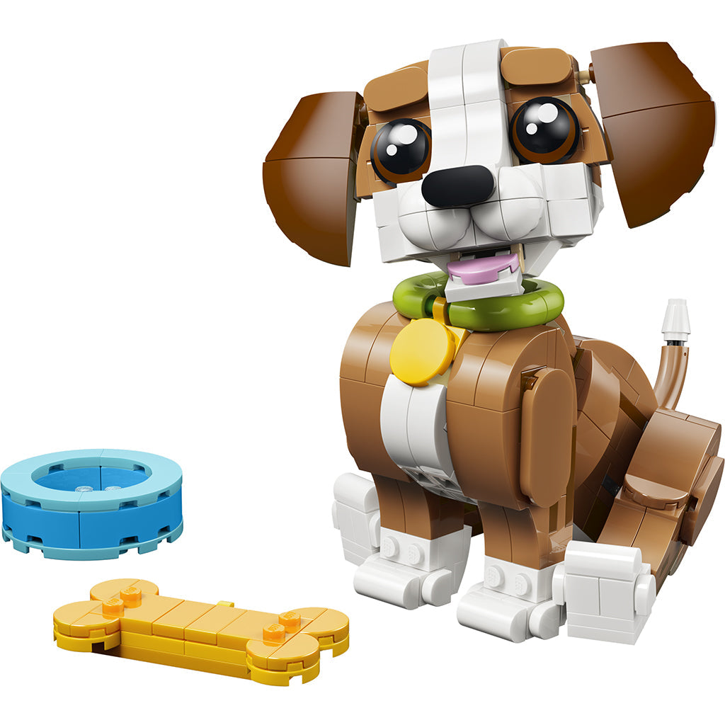 LEGO® Creator 3-i-1, Søte dyr: Leken valp