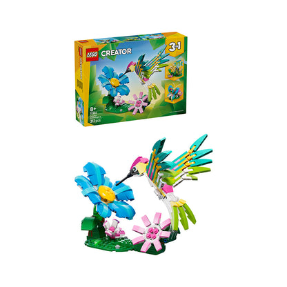 LEGO® Creator 3-i-1, Ville dyr: Fargerik kolibri