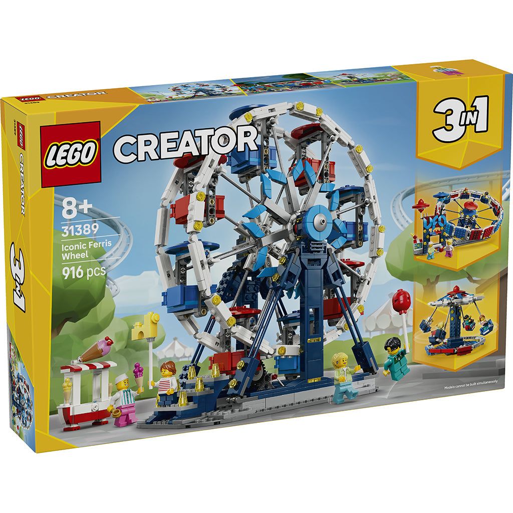 LEGO® Creator 3-i-1 Ikonisk pariserhjul