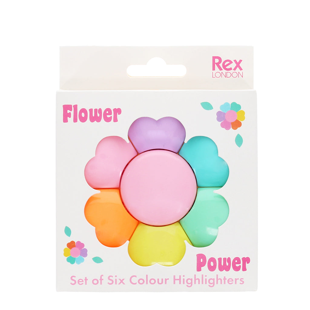 Rex London overstregningstuscher i form som blomst