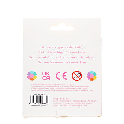 Rex London Overstrykningspenner i form av blomster