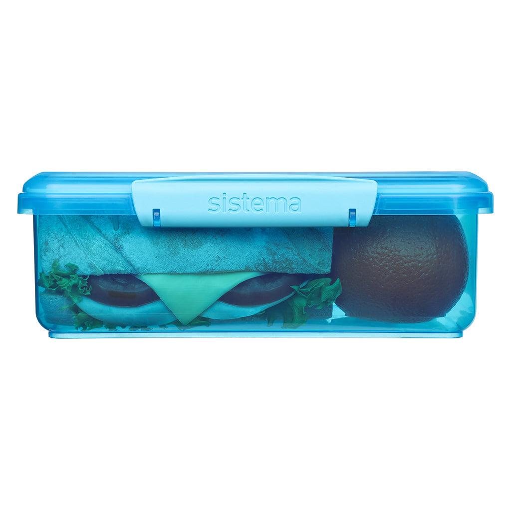 Sistema Coloured Lunch Matboks m. 1 rom, 2L - Blue