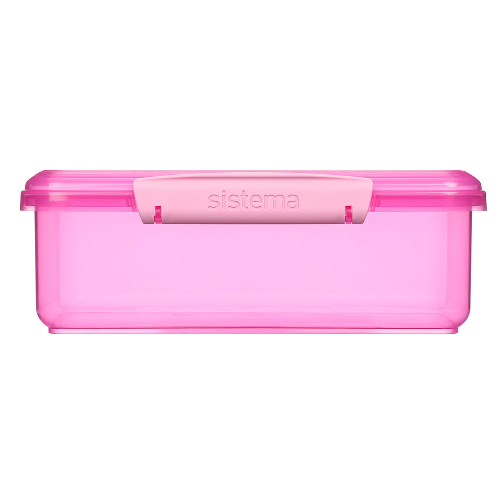 Sistema Coloured Lunch Matboks m. 1 rom, 2L - Pink